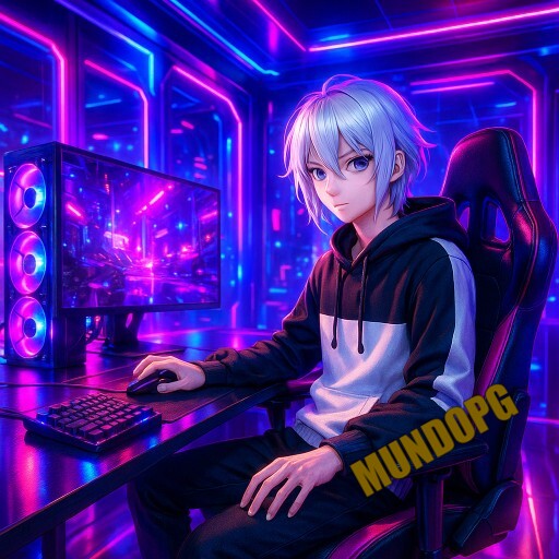 Imagem promocional da MUNDOPG mostrando a plataforma e suas vantagens