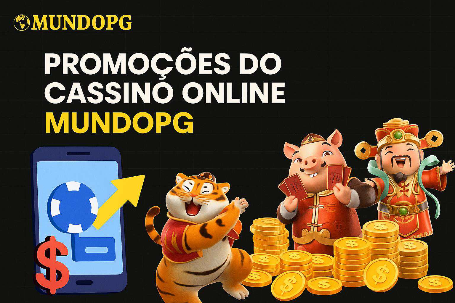 O bônus promocional MUNDOPG é uma ótima maneira de começar sua aventura
