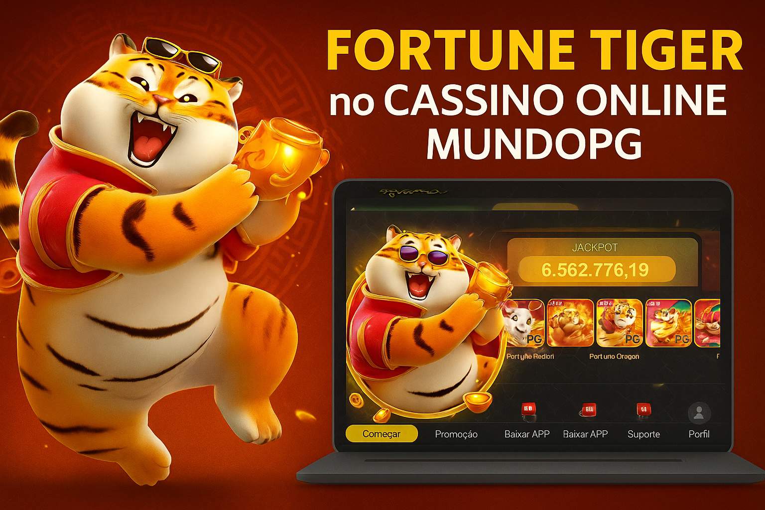 Fortune Tiger é um jogo imperdível no MUNDOPG Casino