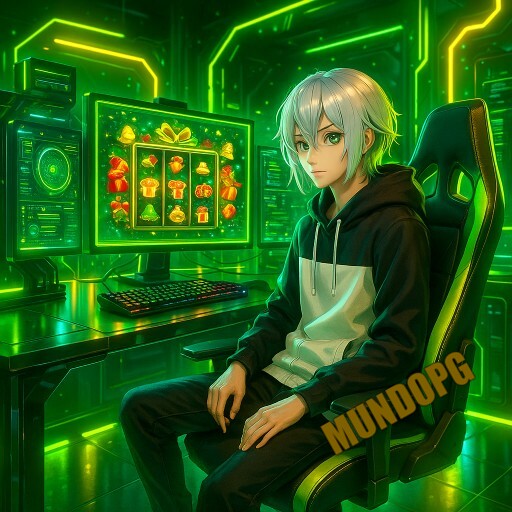 Imagem promocional da MUNDOPG mostrando a plataforma e suas vantagens