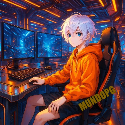 Imagem promocional da MUNDOPG mostrando a plataforma e suas vantagens